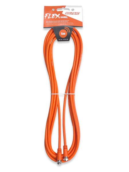 Selfsat Ultra Flexibles Koax-Kabel mit 2xF-Stecker 1,5-20 Meter