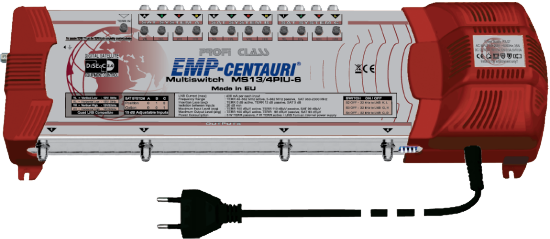 EMP ProfiLine Multischalter MS 13/4 PIU-6 V10 mit Netzteil