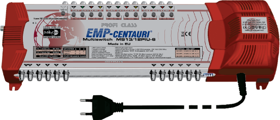 EMP ProfiLine Multischalter MS 13/12 PIU-6 V10 mit Netzteil